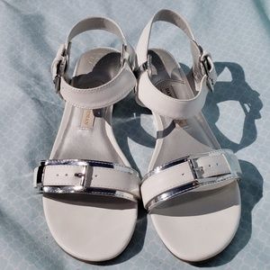Dana Buchman Ashton White Sandals